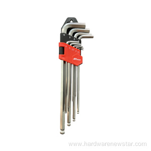 9pcs Metric&CRV Hex key wrenches